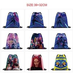 Kpop demon hunters anime bag 39*32cm