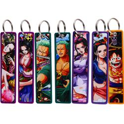 One Piece anime keychain