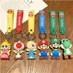 Super Mario anime keychain