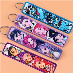Kpop demon hunters anime keychain