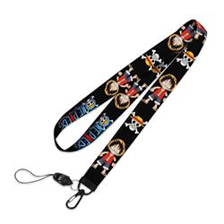 One Piece anime lanyard phonestrap 5pcs a set