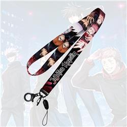 Jujutsu Kaisen anime lanyard phonestrap 5pcs a set