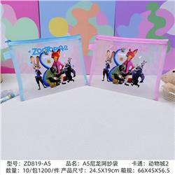 Zootopia anime bag 24.5*19cm 10pcs a set