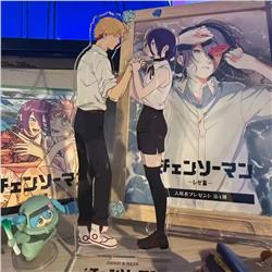 chainsaw man anime standing plate