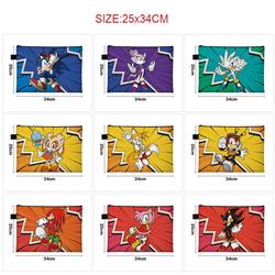Sonic anime  A4 bag