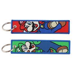 Super Mario anime keychain