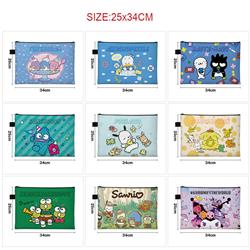 Kuromi anime A4 bag