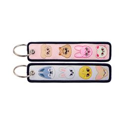 BTS anime keychain