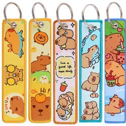 Capybara anime keychain