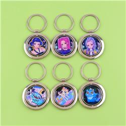 Kpop demon hunters anime keychain