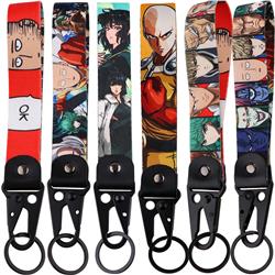 one punch man anime keychain