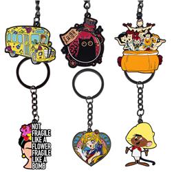 Sailor Moon Crystal anime keychain