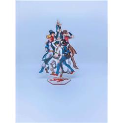 JoJos Bizarre Adventure anime standing plate