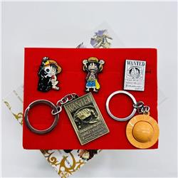 One Piece anime pin set