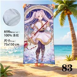 Sousou no Frieren anime beach towel