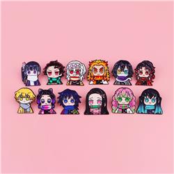 Demon slayer kimets anime pin
