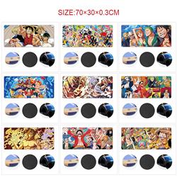 One Piece anime Mouse pad 70*30cm