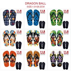 Dragon ball anime flip flops shoes slippers a pair