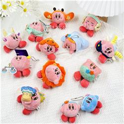 Kirby anime plush doll 10cm 12pcs a set