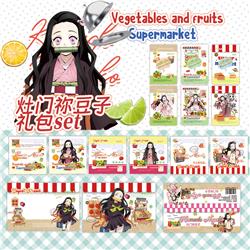 Demon slayer kimets anime gift Set 16.2x15.8cm
