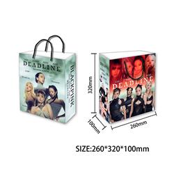 black pink anime paper bag 260mm*320mm*100mm