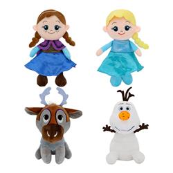 Frozen anime plush doll 25-29cm 4pcs a set