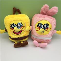 SpongeBob anime Plush doll 25cm 2pcs a set