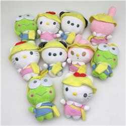 Kuromi anime Plush doll 13cm 10pcs a set