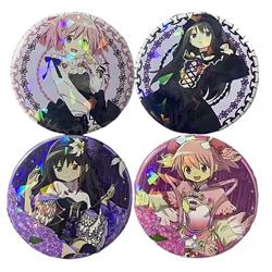 Magic girl anime pin