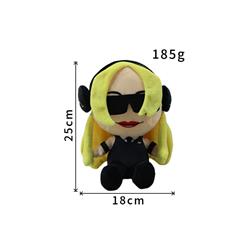 Alaska Violet anime plush doll 25cm