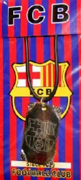 Barcelona leather-line necklace