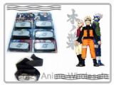naruto anime headband set