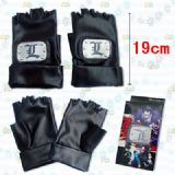 death note anime glove