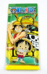 one piece anime keychain