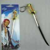 one piece anime keychain