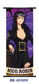 one piece anime wallscroll