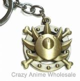 one piece anime keychain