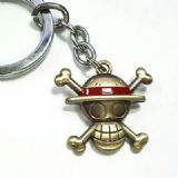 one piece anime keychain