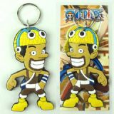 one piece anime keychain