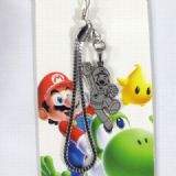 super mario anime keychain