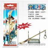 one piece anime keychain