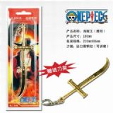 one piece anime keychain
