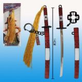 one piece anime keychain