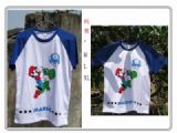 super mario anime t-shirt