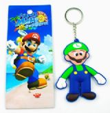 super mario anime keychain