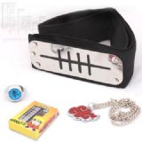 naruto anime headband set