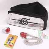 naruto anime headband set