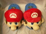super mario anime plush slipper