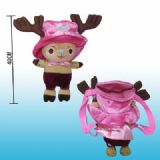one piece anime plush bag