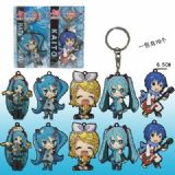 miku.hatsune anime keychain